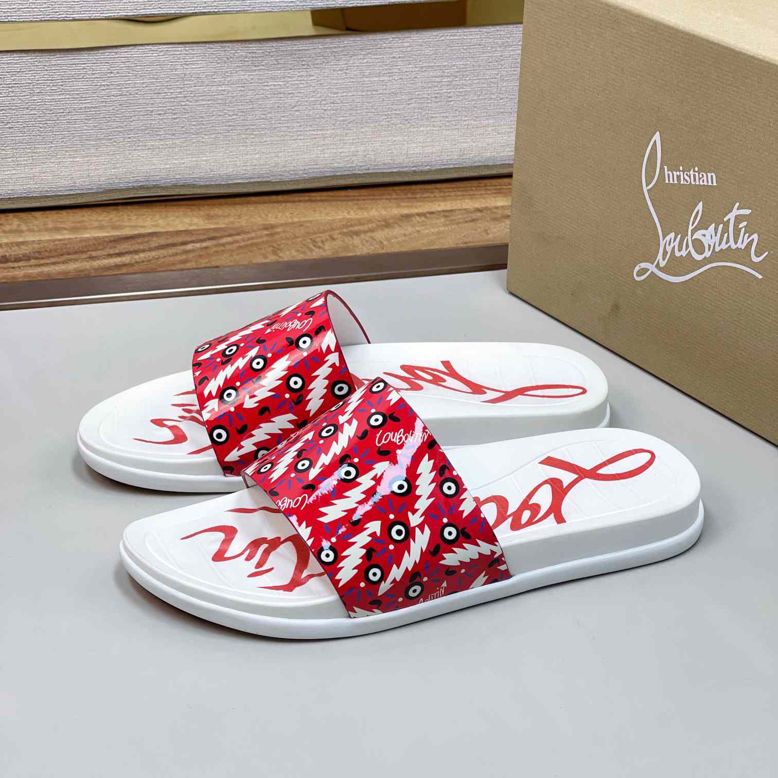 Christian Louboutin Men's Sandals - DopestKickz