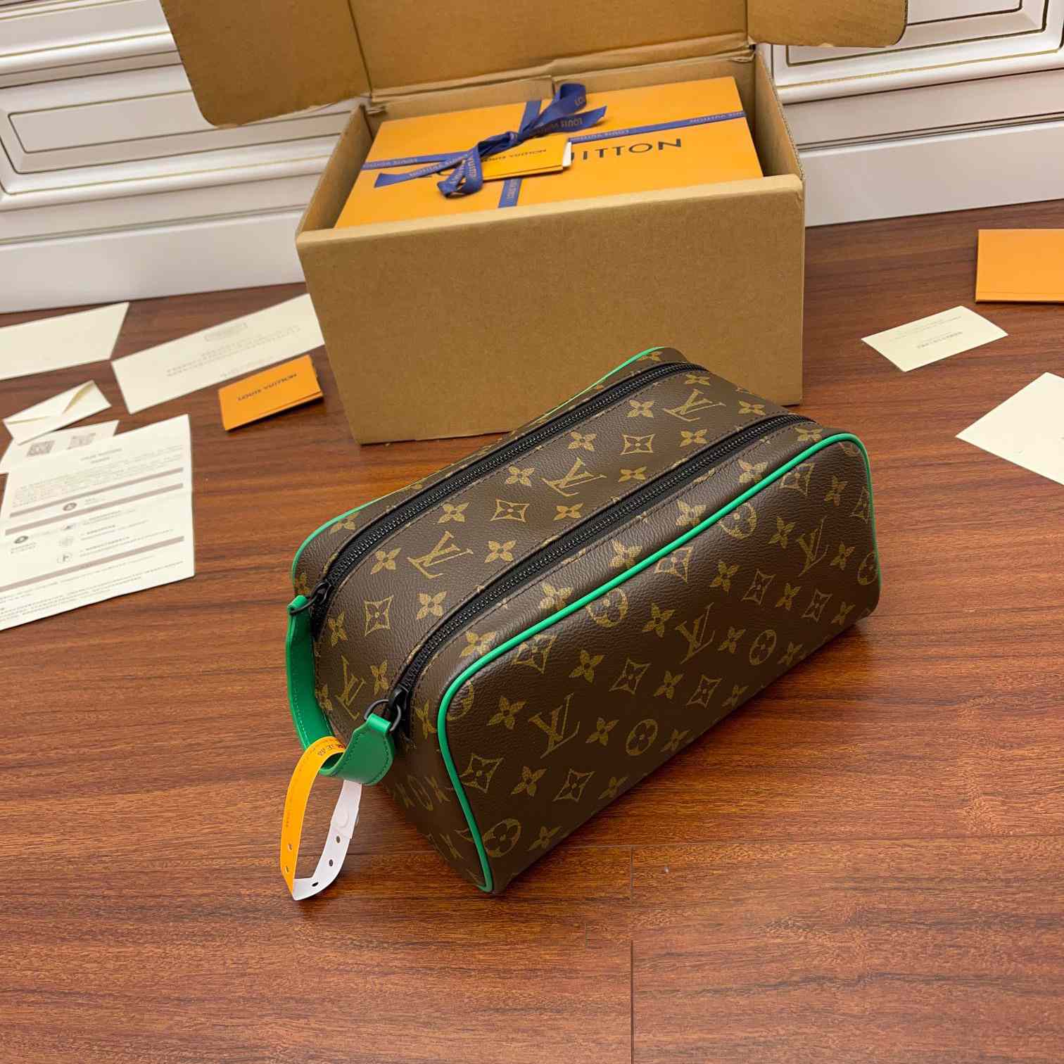 Louis Vuitton Dopp Kit Toilet Pouch   M46253 - DopestKickz