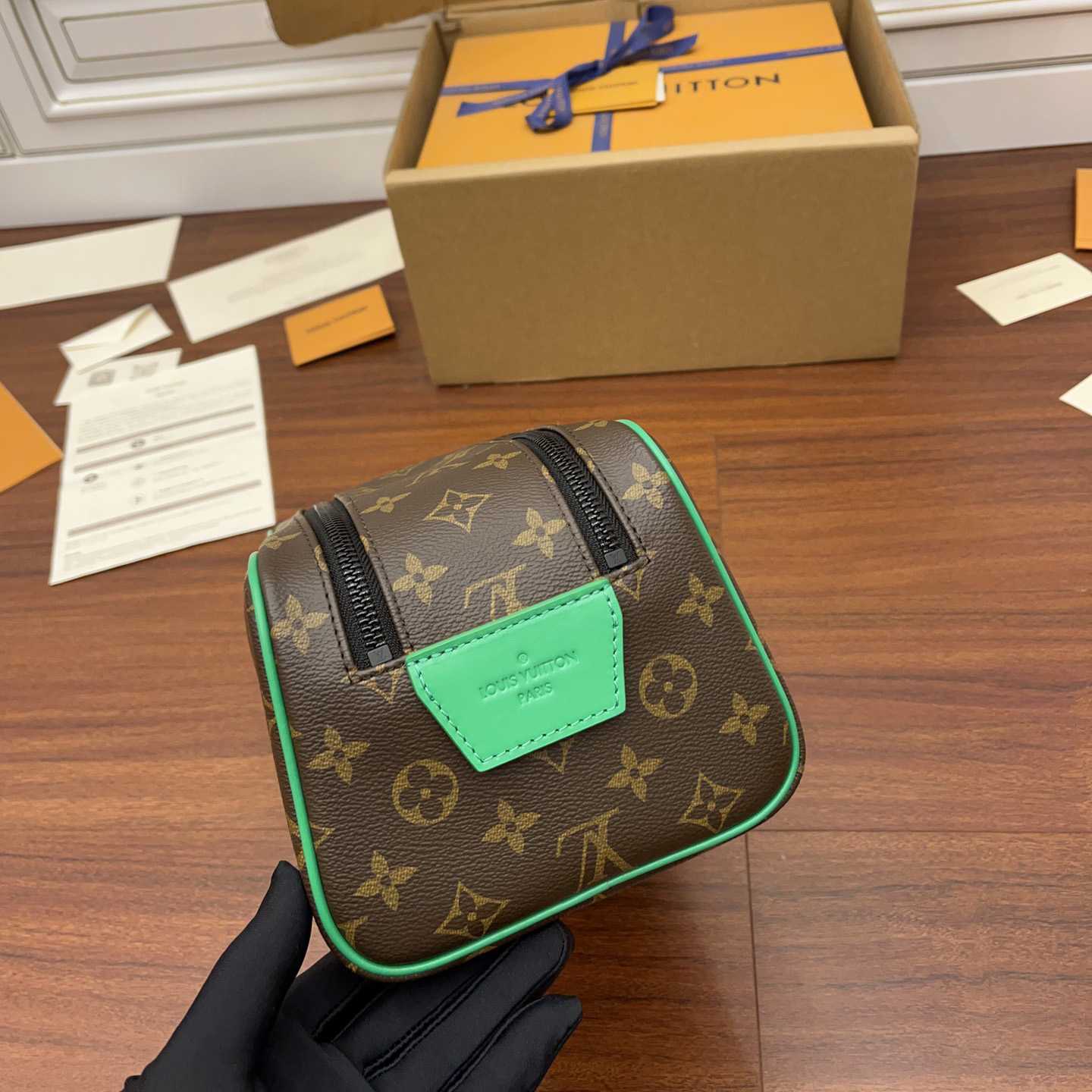 Louis Vuitton Dopp Kit Toilet Pouch   M46253 - DopestKickz
