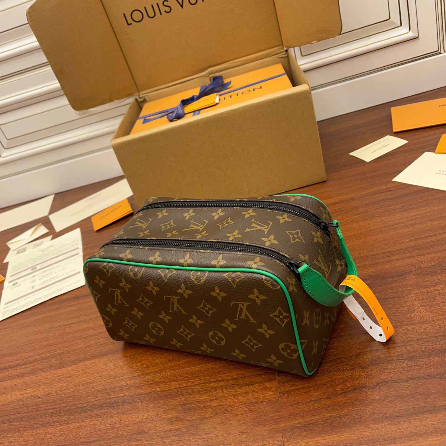 Louis Vuitton Dopp Kit Toilet Pouch   M46253 - DopestKickz