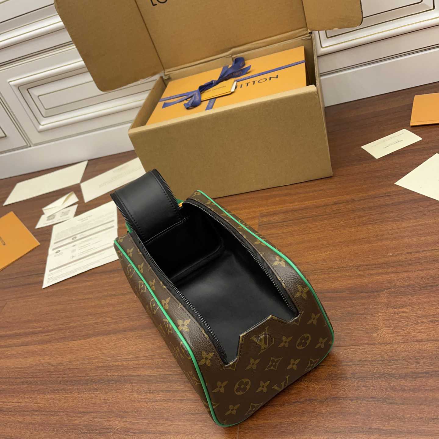 Louis Vuitton Dopp Kit Toilet Pouch   M46253 - DopestKickz