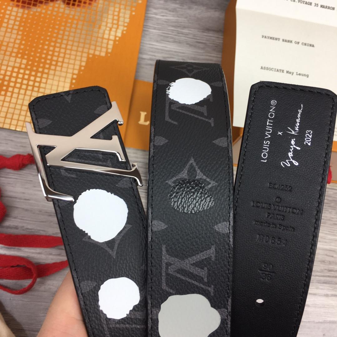 Louis Vuitton LV X YK LV Initiales 40MM Reversible Belt - DopestKickz