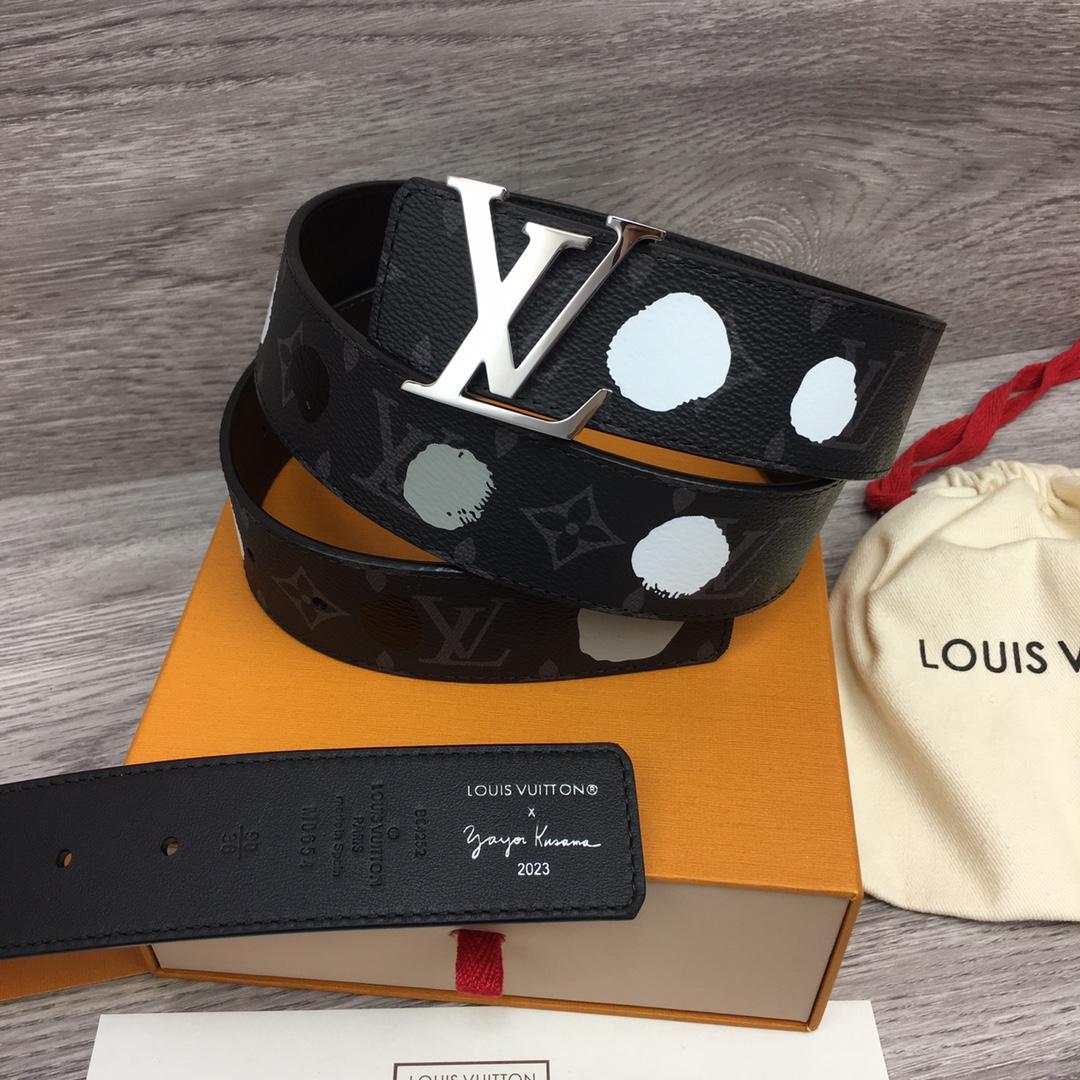 Louis Vuitton LV X YK LV Initiales 40MM Reversible Belt - DopestKickz