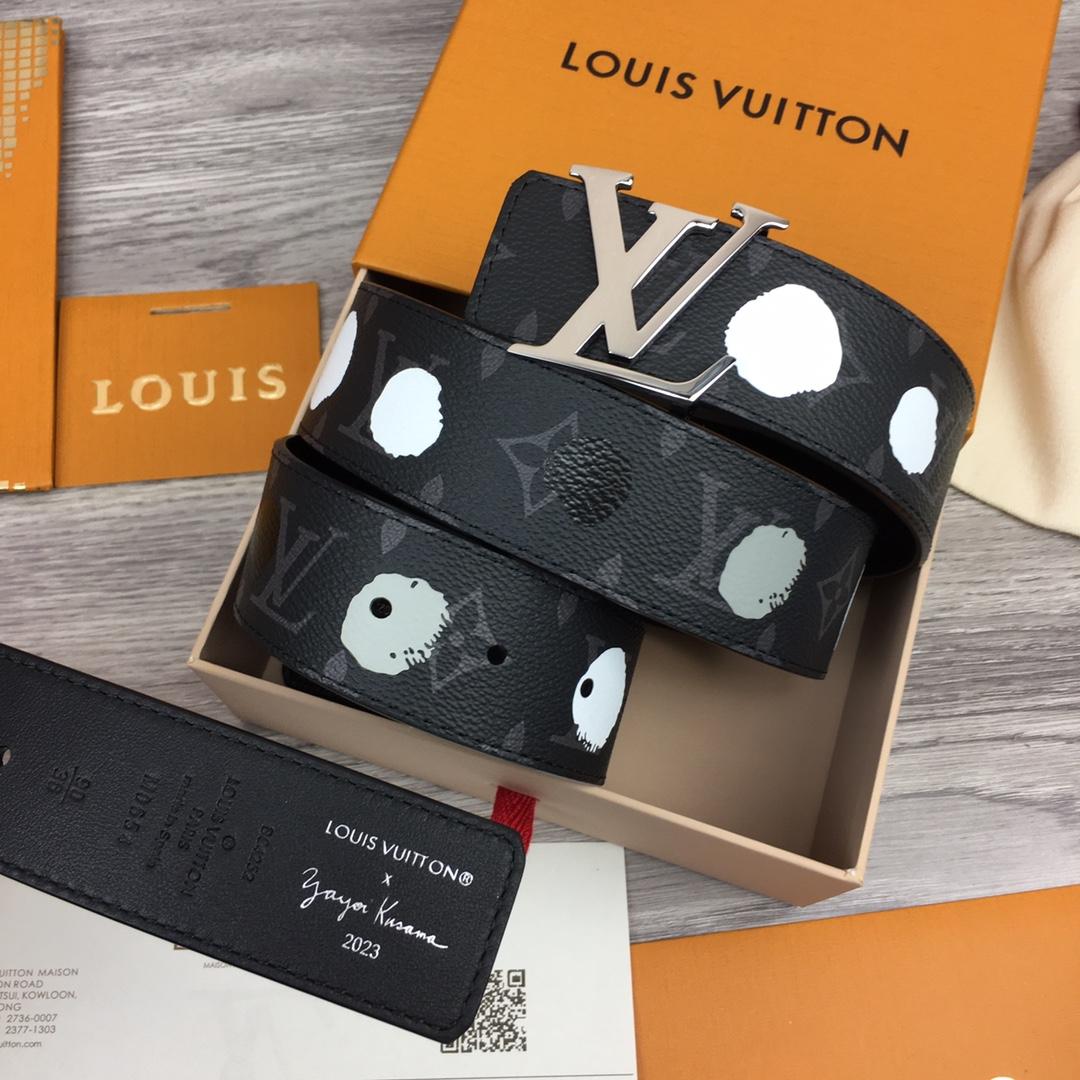 Louis Vuitton LV X YK LV Initiales 40MM Reversible Belt - DopestKickz