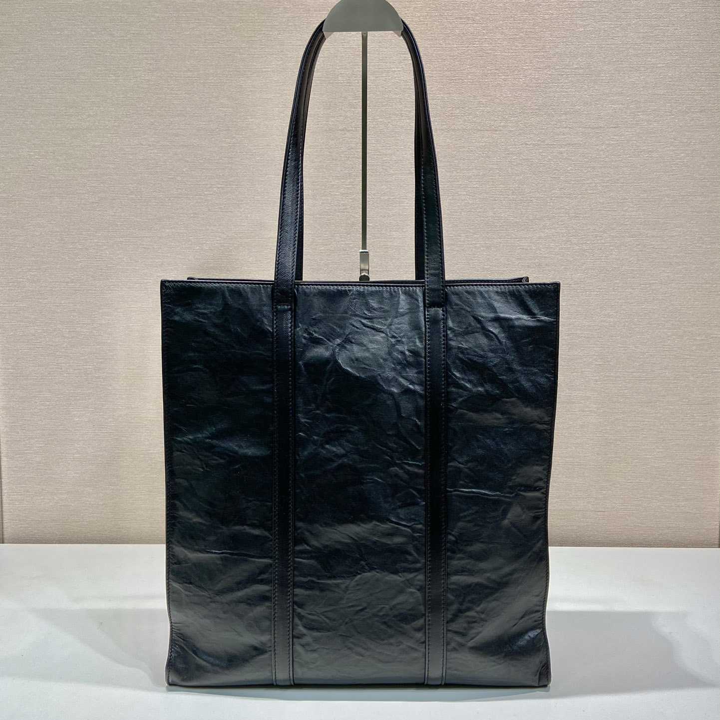 Prada Medium Antiqued Nappa Leather Tote Bag - DopestKickz