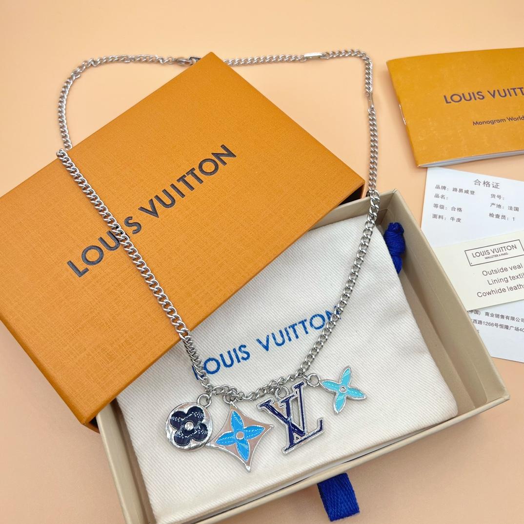 Louis Vuitton LV Instinct Enamelled Necklace    M00917 - DopestKickz