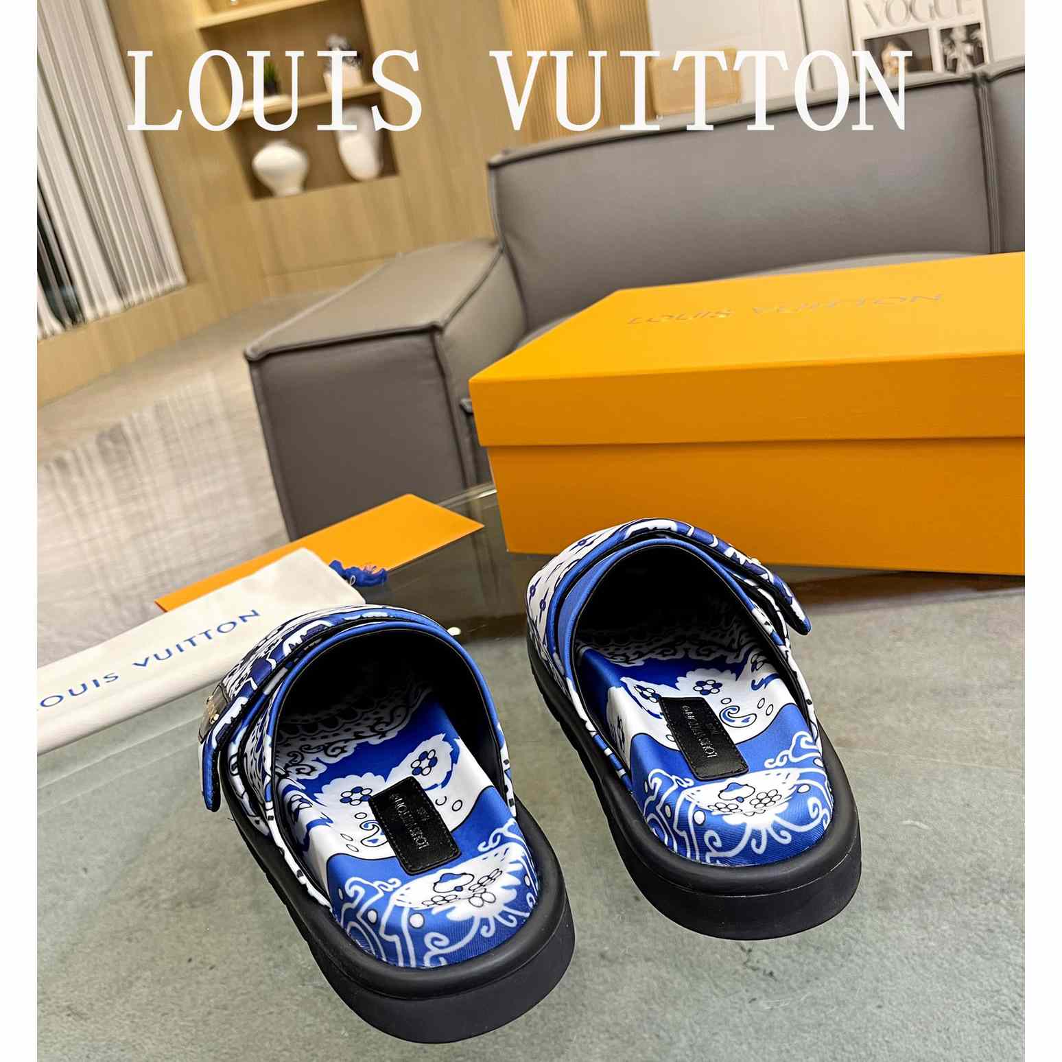 Louis Vuitton Slipper Pillow Flat Comfort Mule        1AAM52 - DopestKickz