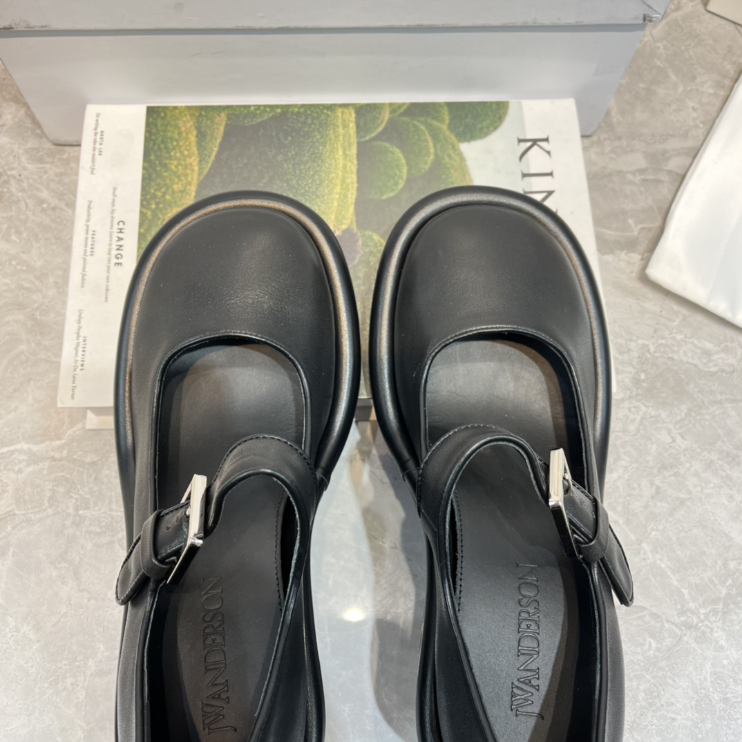 Jw Anderson Bumper-Tube Leather Maryjane Heels - DopestKickz