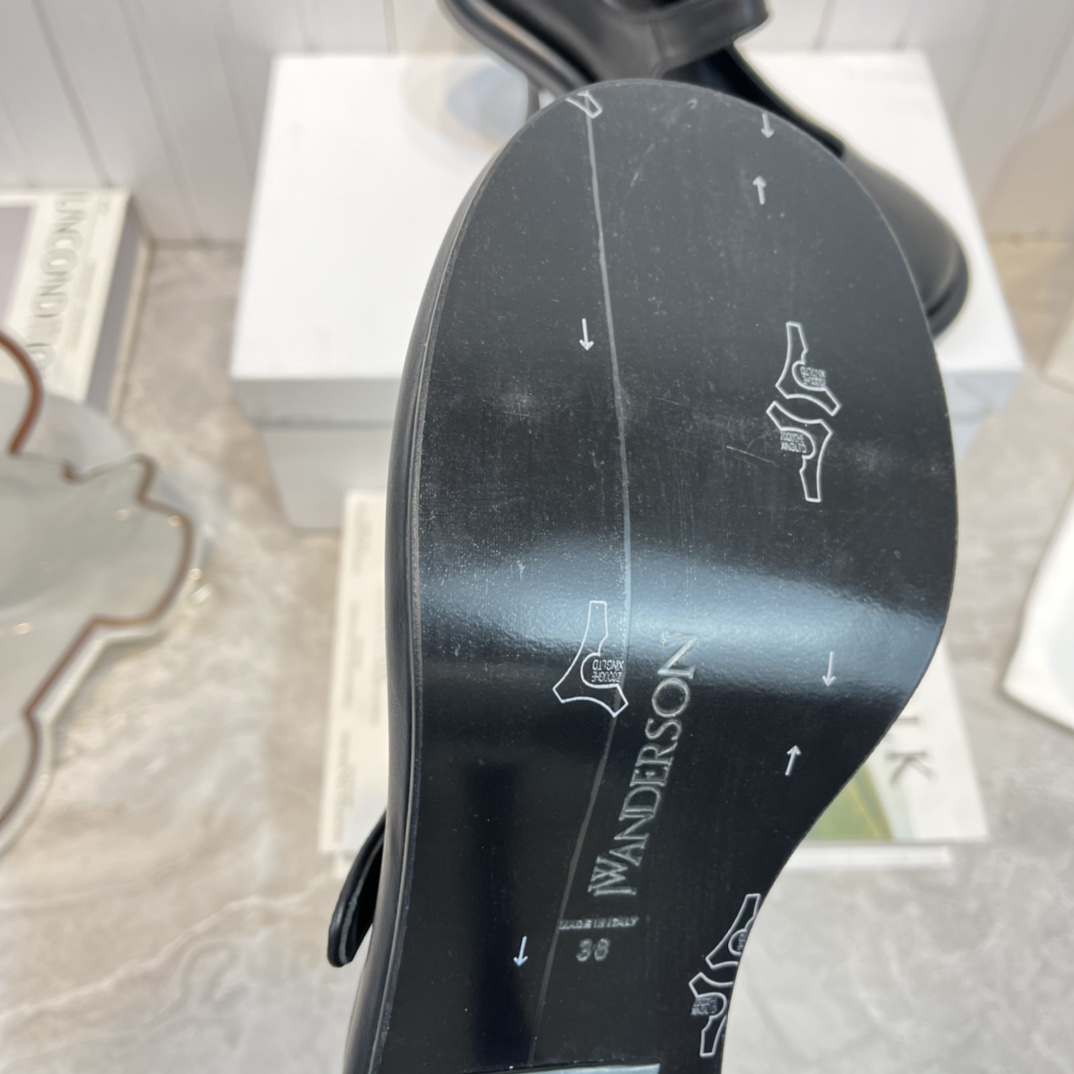 Jw Anderson Bumper-Tube Leather Maryjane Heels - DopestKickz