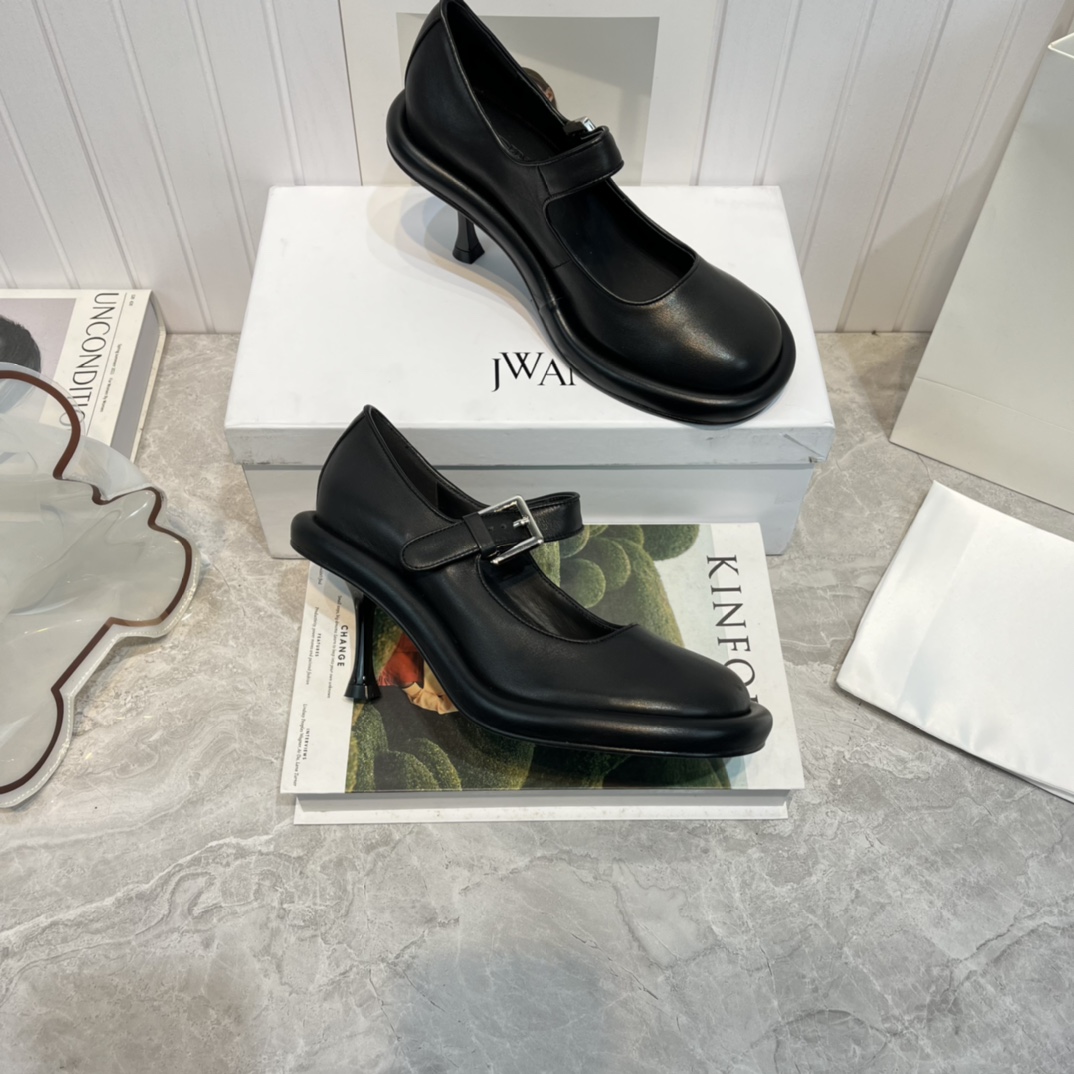 Jw Anderson Bumper-Tube Leather Maryjane Heels - DopestKickz