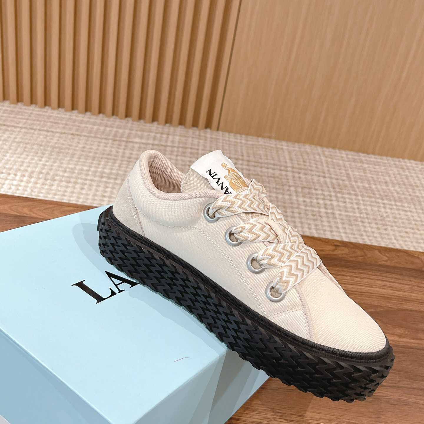 Lanvin Curbies Low-Top Sneakers - DopestKickz