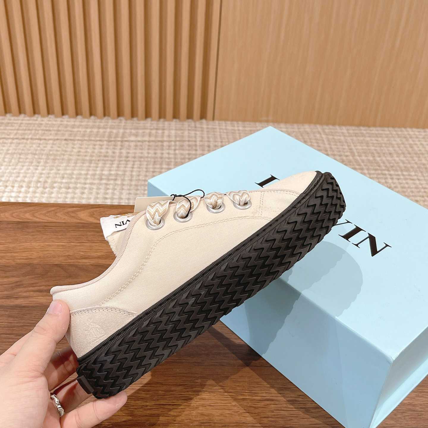 Lanvin Curbies Low-Top Sneakers - DopestKickz