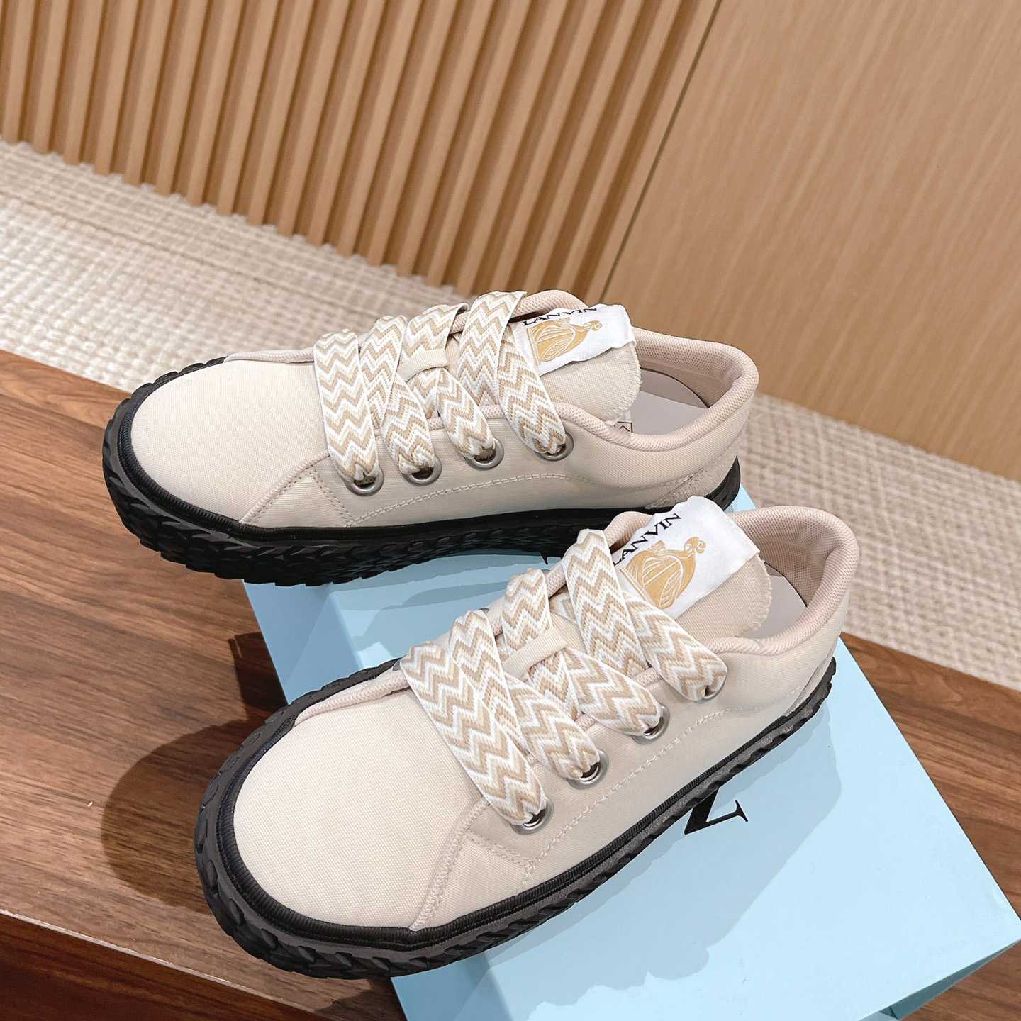 Lanvin Curbies Low-Top Sneakers - DopestKickz