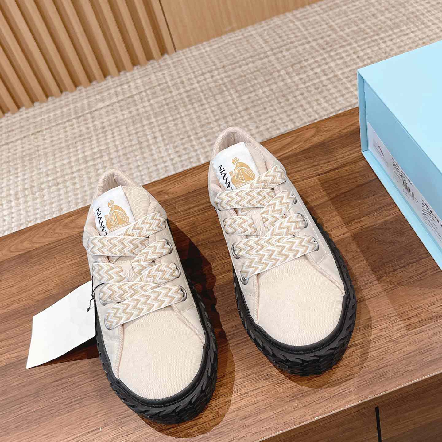 Lanvin Curbies Low-Top Sneakers - DopestKickz