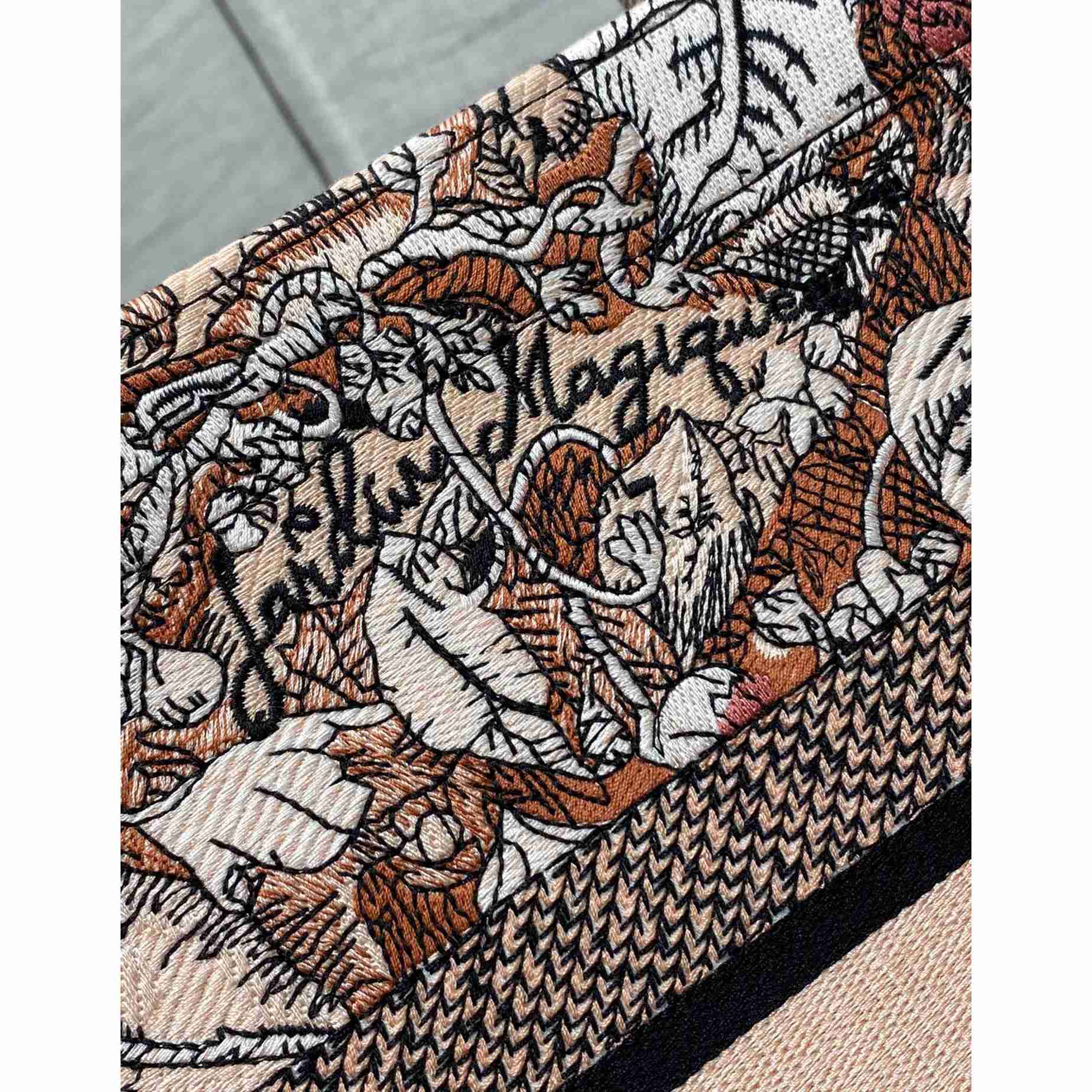 Dior Medium Dior Book Tote - DopestKickz