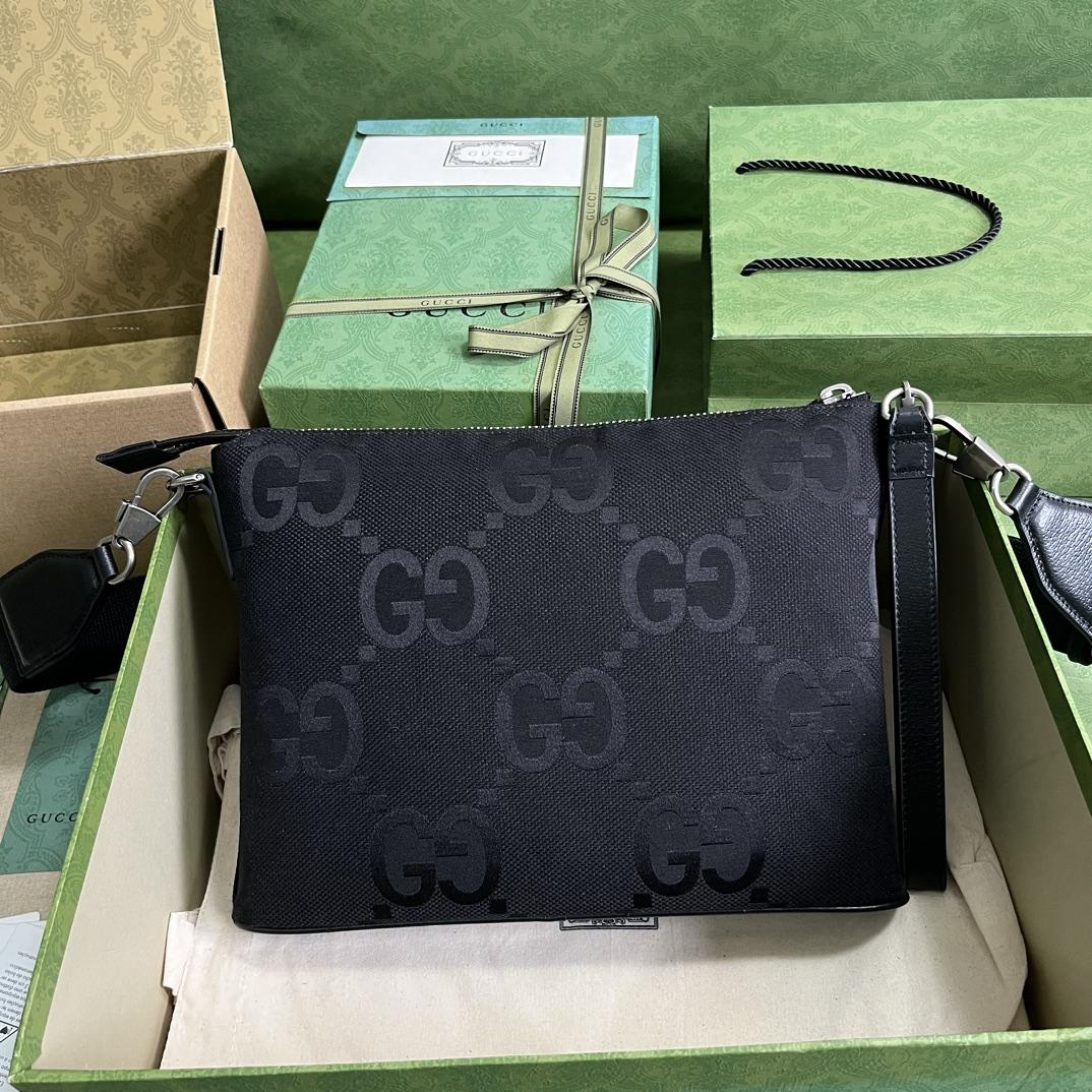 Gucci Jumbo GG Medium Messenger Bag - DopestKickz