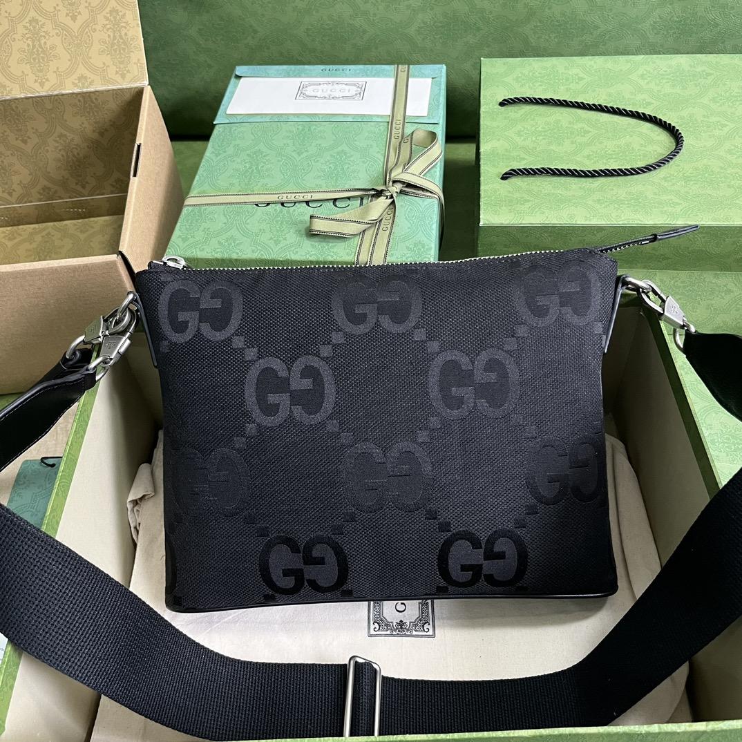Gucci Jumbo GG Medium Messenger Bag - DopestKickz