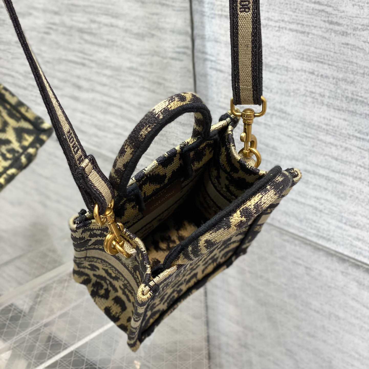 Dior Mini Dior Book Tote Phone Bag - DopestKickz