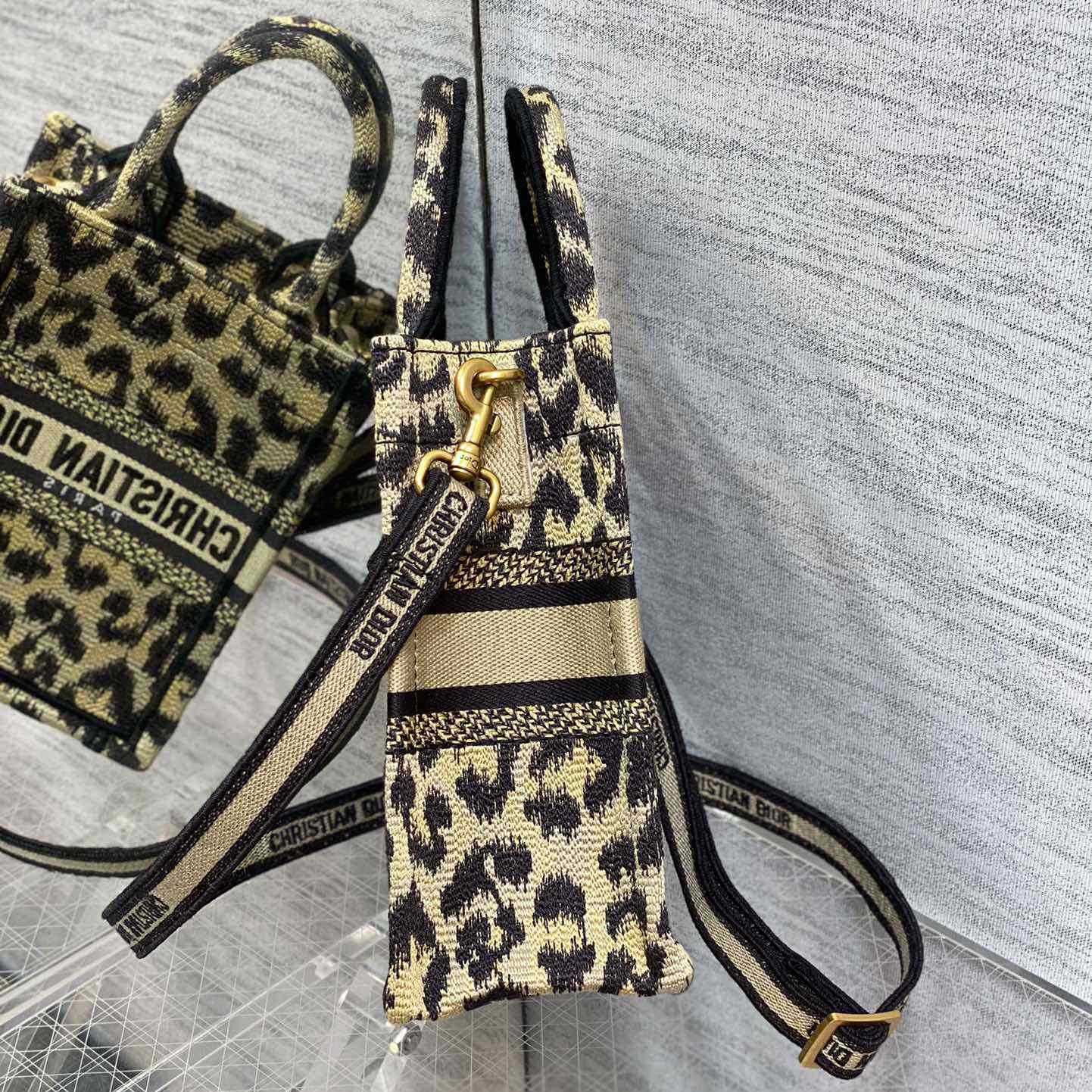 Dior Mini Dior Book Tote Phone Bag - DopestKickz