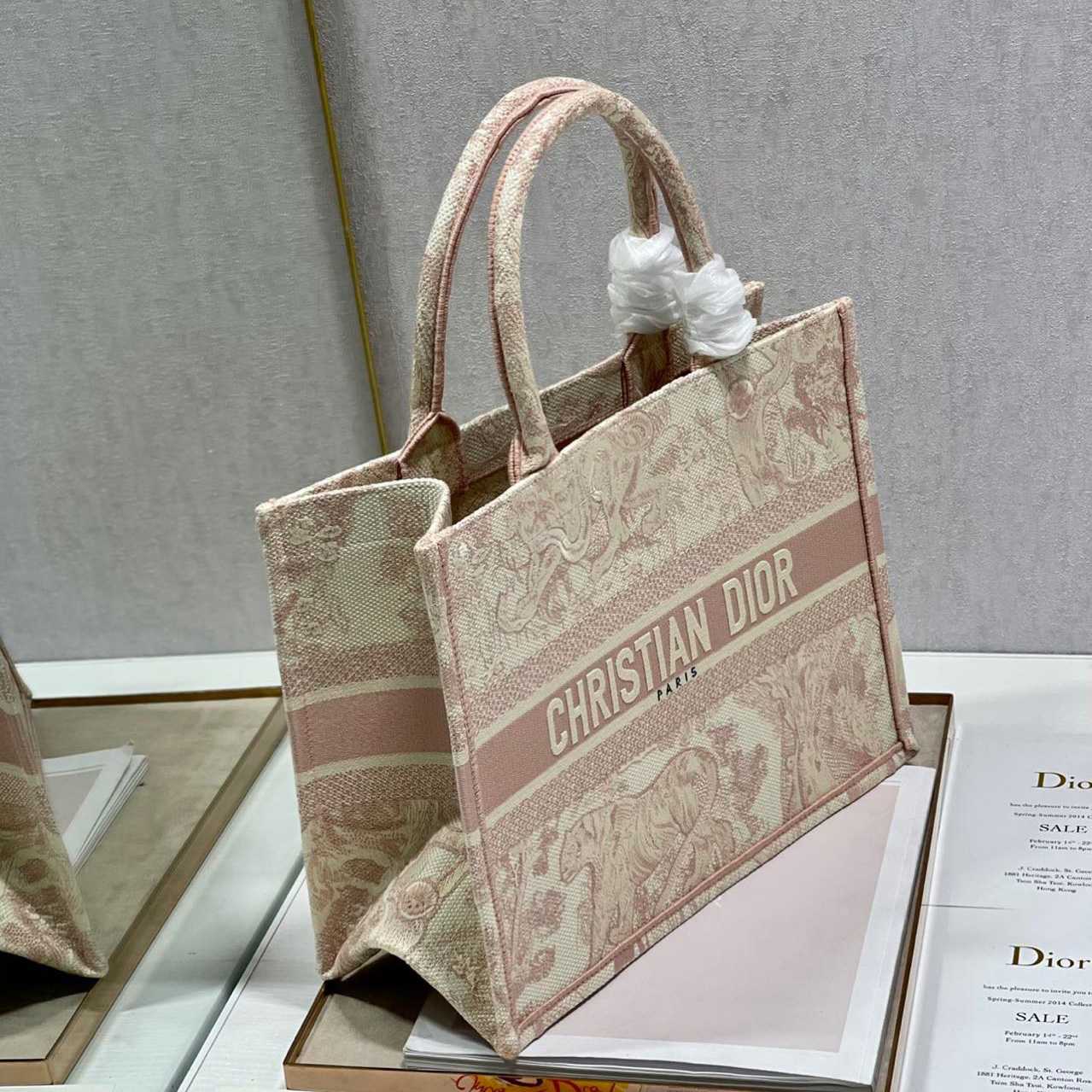 Dior Medium Dior Book Tote - DopestKickz