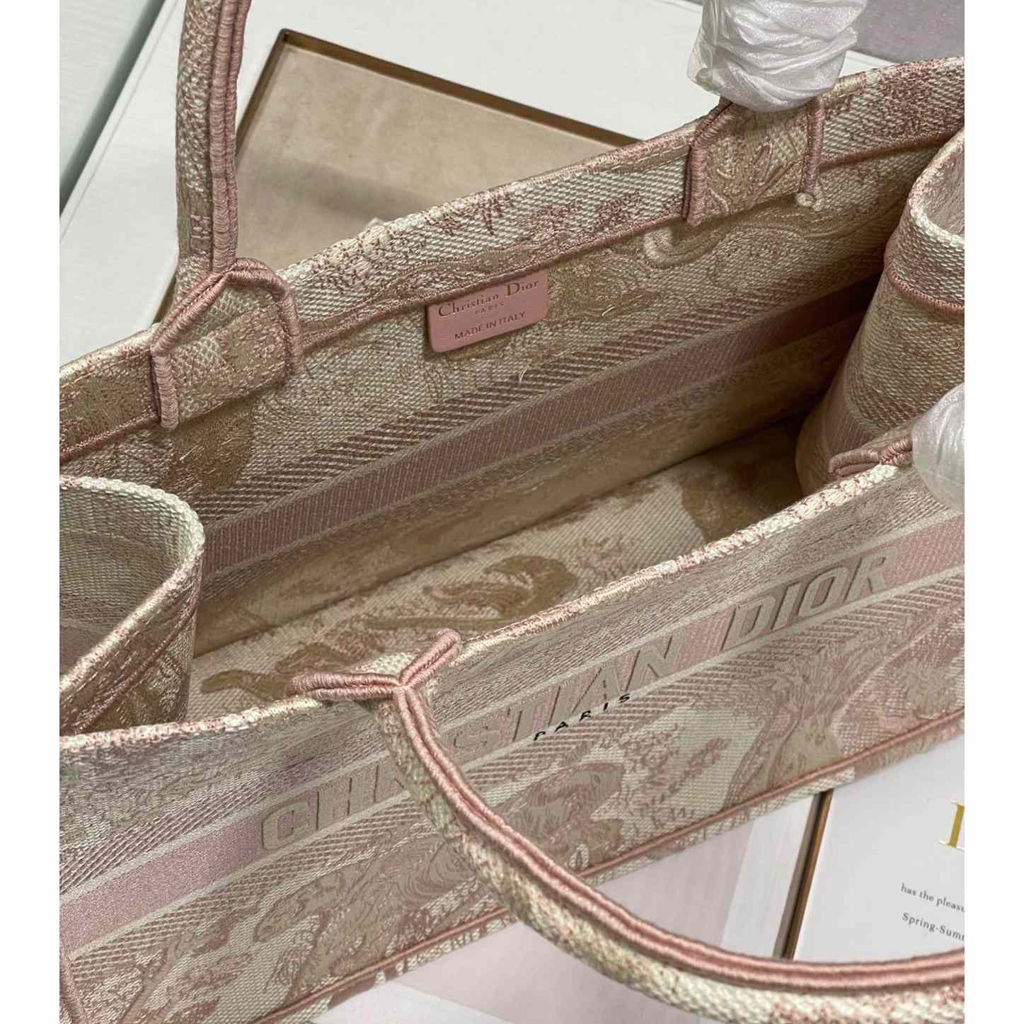 Dior Medium Dior Book Tote - DopestKickz