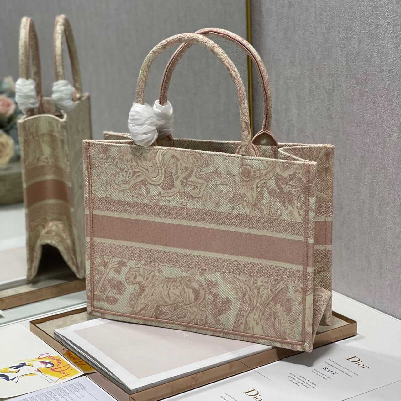 Dior Medium Dior Book Tote - DopestKickz