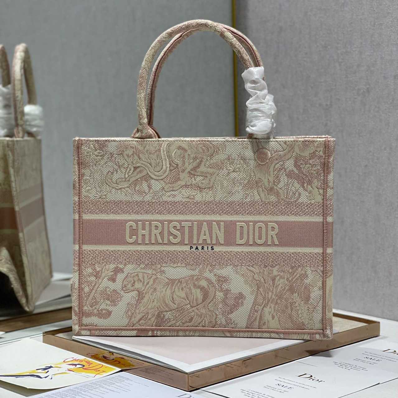 Dior Medium Dior Book Tote - DopestKickz
