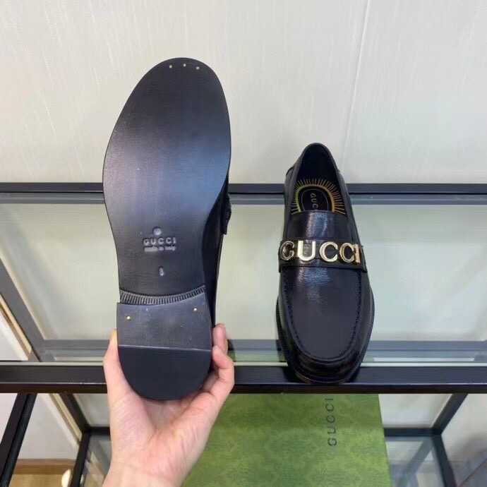 Gucci Leather Loafer - DopestKickz