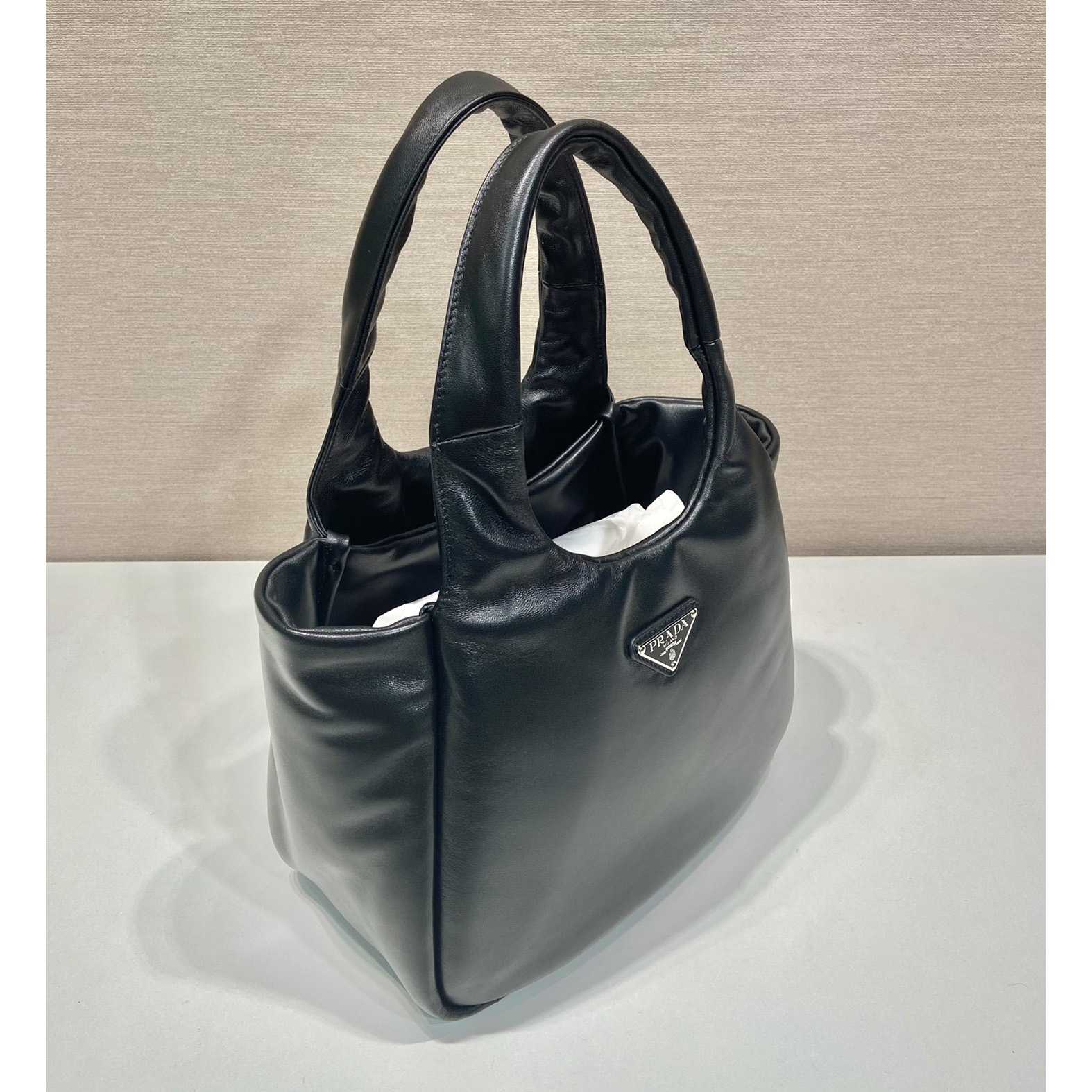 Prada Medium Padded Prada Soft Nappa Leather Bag - DopestKickz