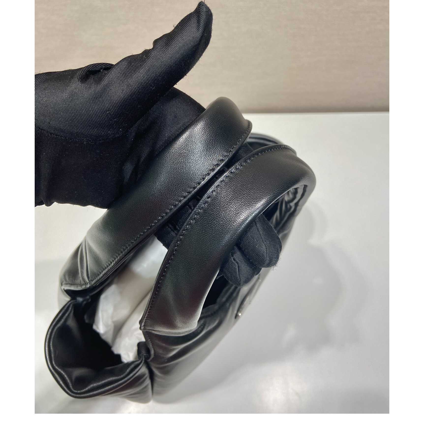 Prada Medium Padded Prada Soft Nappa Leather Bag - DopestKickz