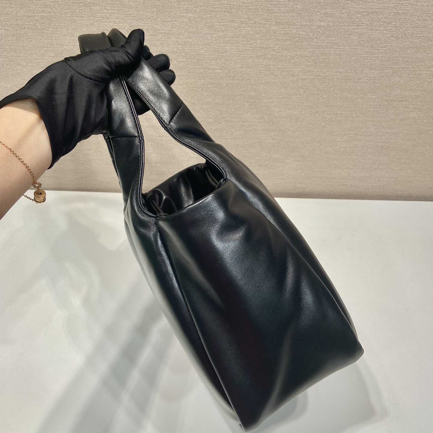 Prada Medium Padded Prada Soft Nappa Leather Bag - DopestKickz