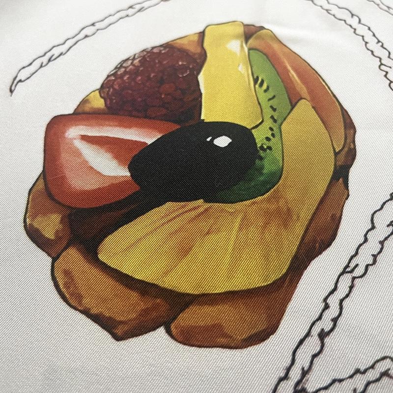 Casablanca Patisseries En Vol Cuban Collar Silk Shirt - DopestKickz