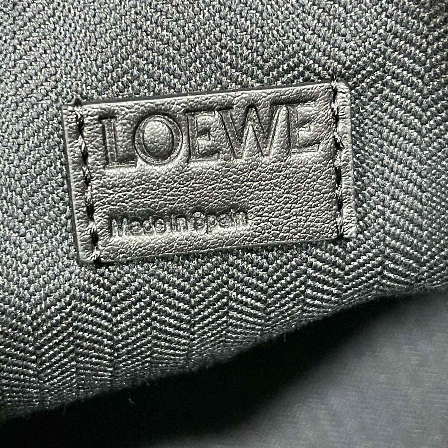 Loewe Cubi Crossbody Bag In Supple Smooth Calfskin And Jacquard - DopestKickz