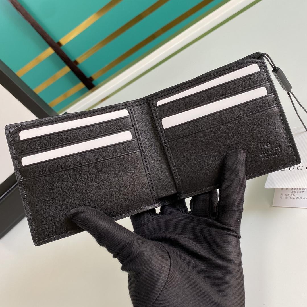 Gucci Kingsnake Print GG Supreme Wallet(11-9-1.5cm)    - DopestKickz