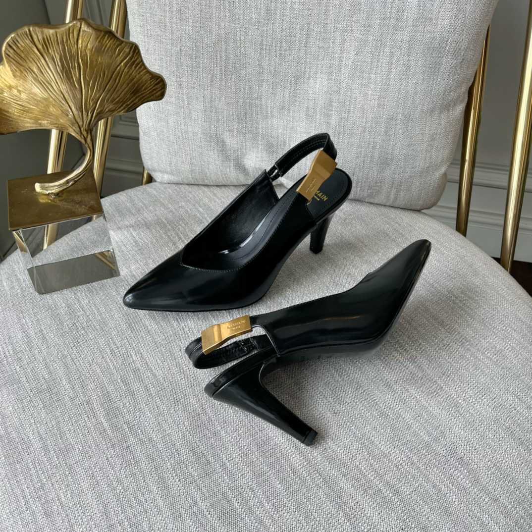 Balmain Tara Leather Pumps - DopestKickz
