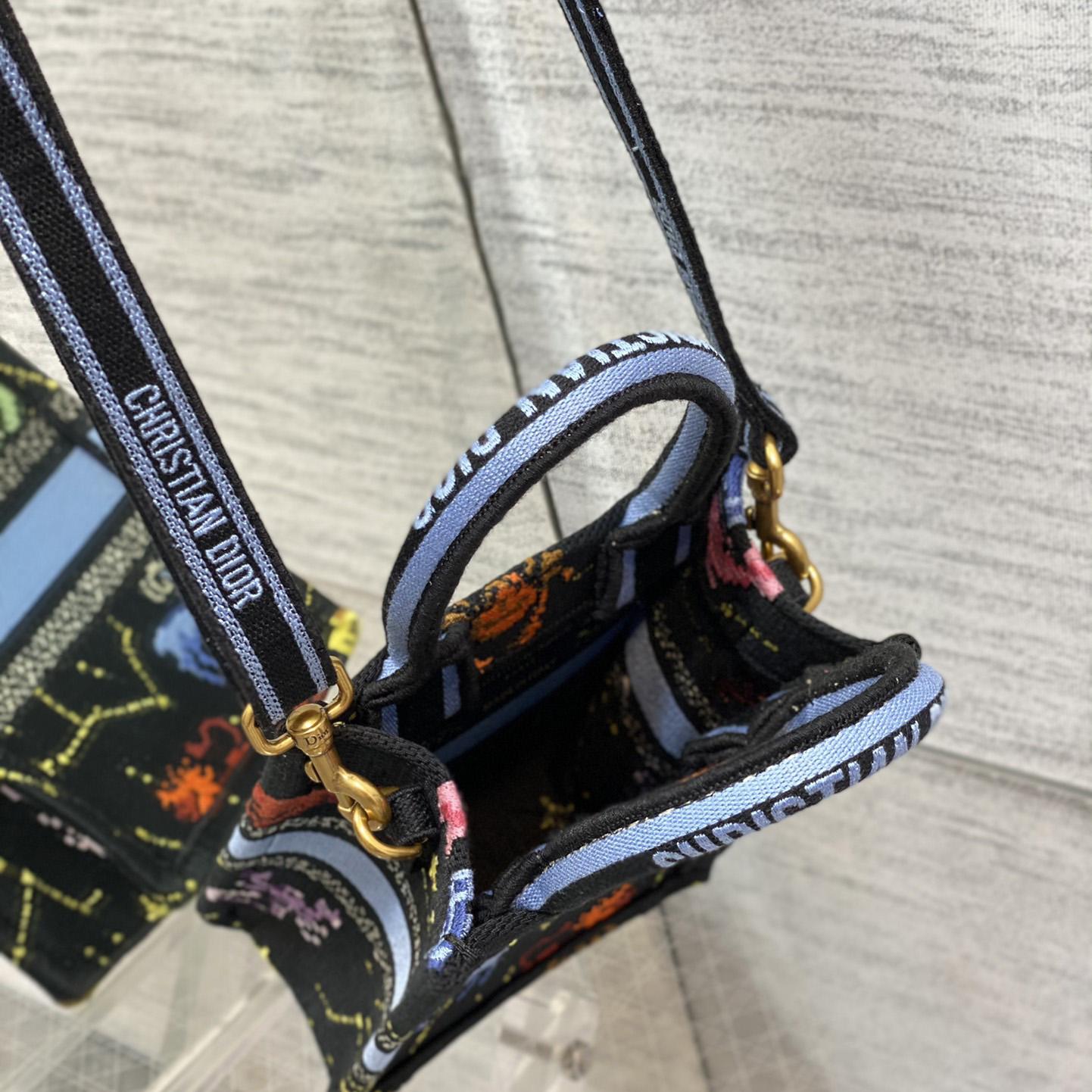 Dior Mini Dior Book Tote Phone Bag - DopestKickz