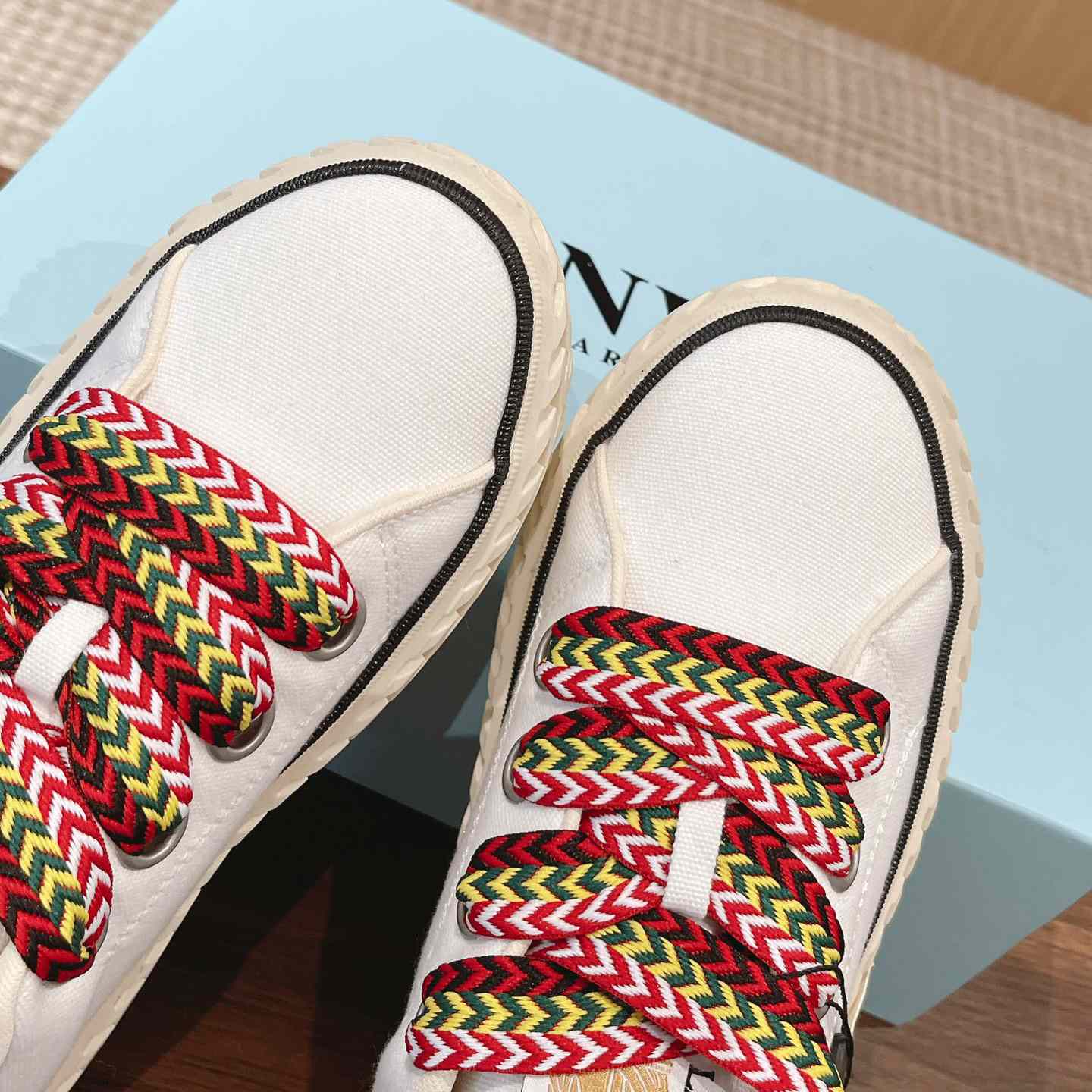 Lanvin Curbies Low-Top Sneakers - DopestKickz