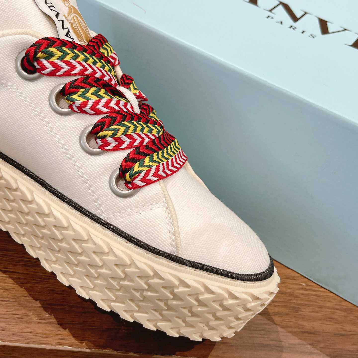 Lanvin Curbies Low-Top Sneakers - DopestKickz