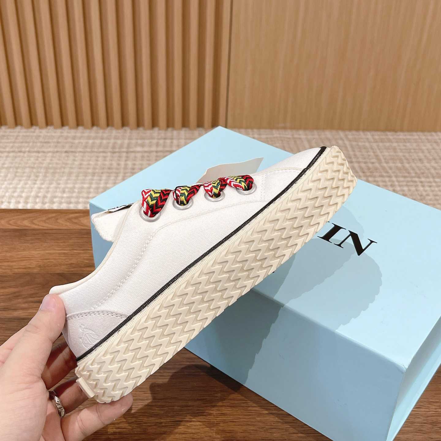 Lanvin Curbies Low-Top Sneakers - DopestKickz