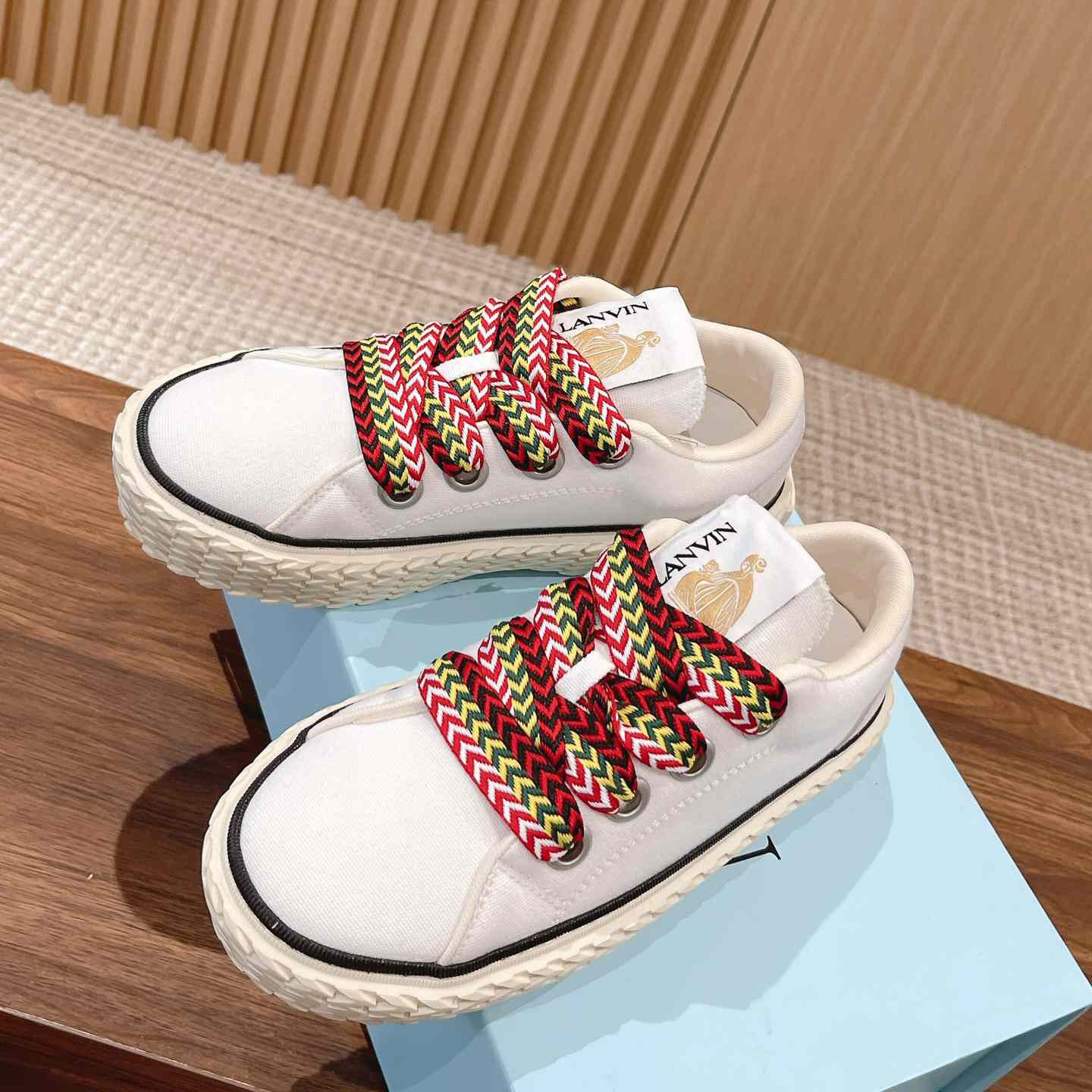 Lanvin Curbies Low-Top Sneakers - DopestKickz