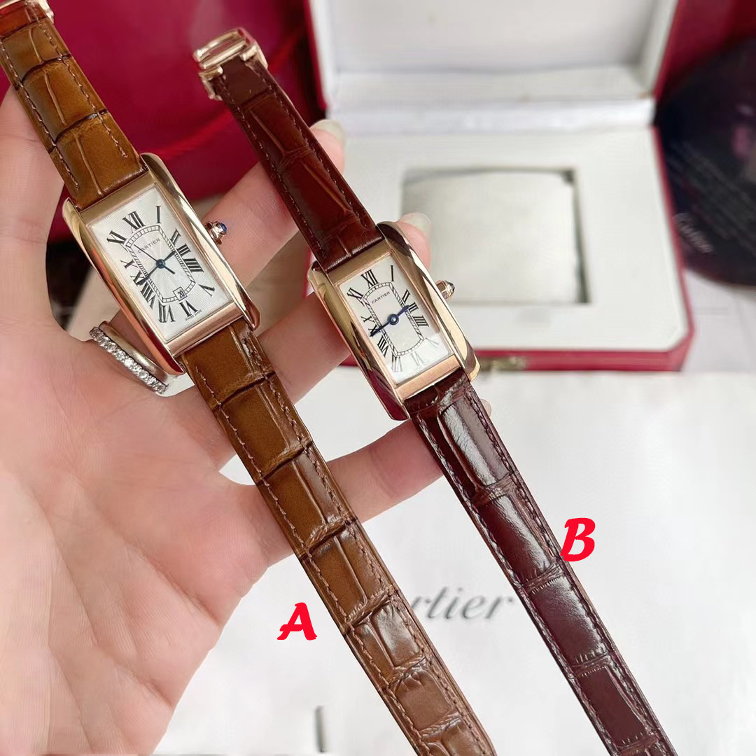 Cartier Unisex W2620030 Leather Watch - DopestKickz