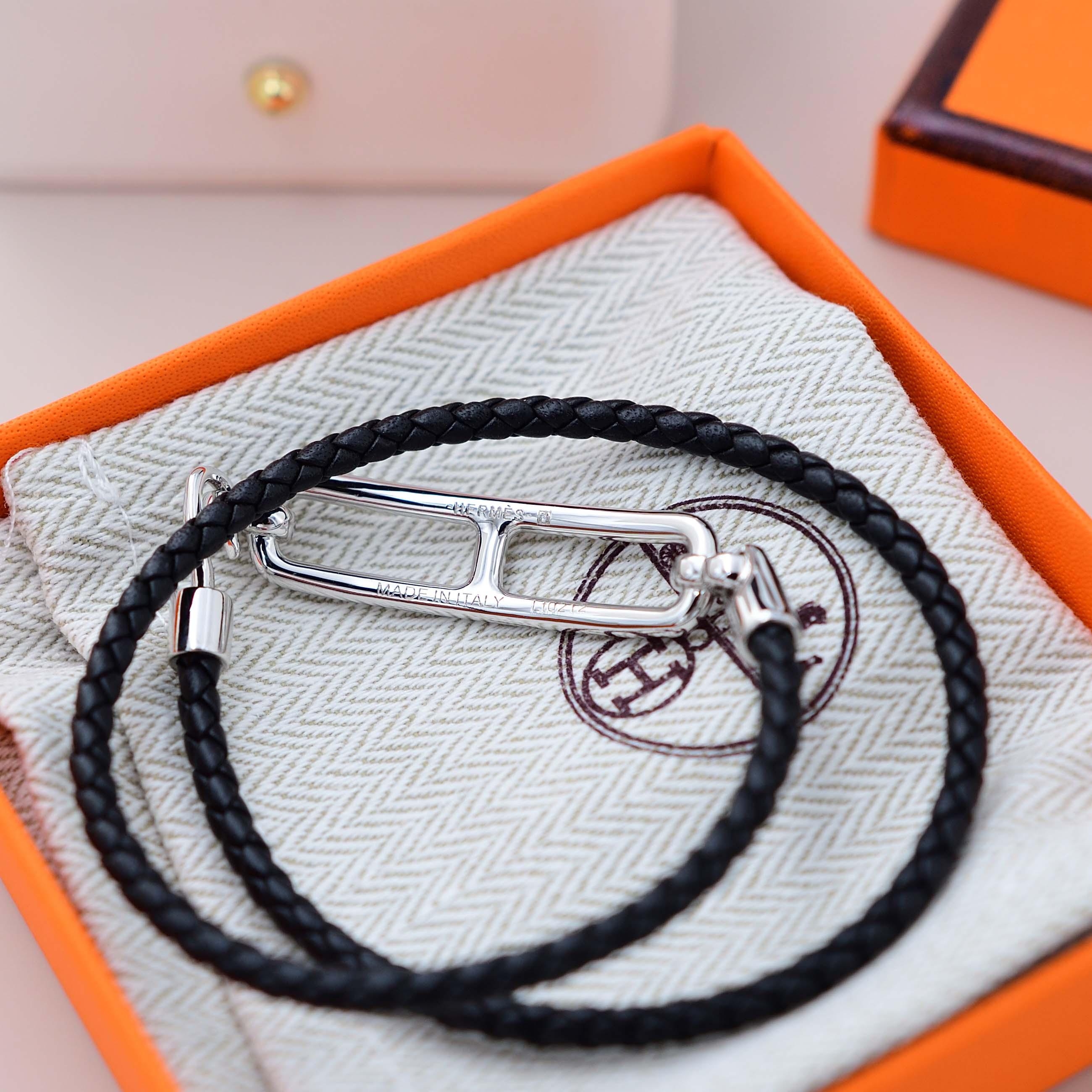 Hermes Roulis Double Tour Bracelet - DopestKickz