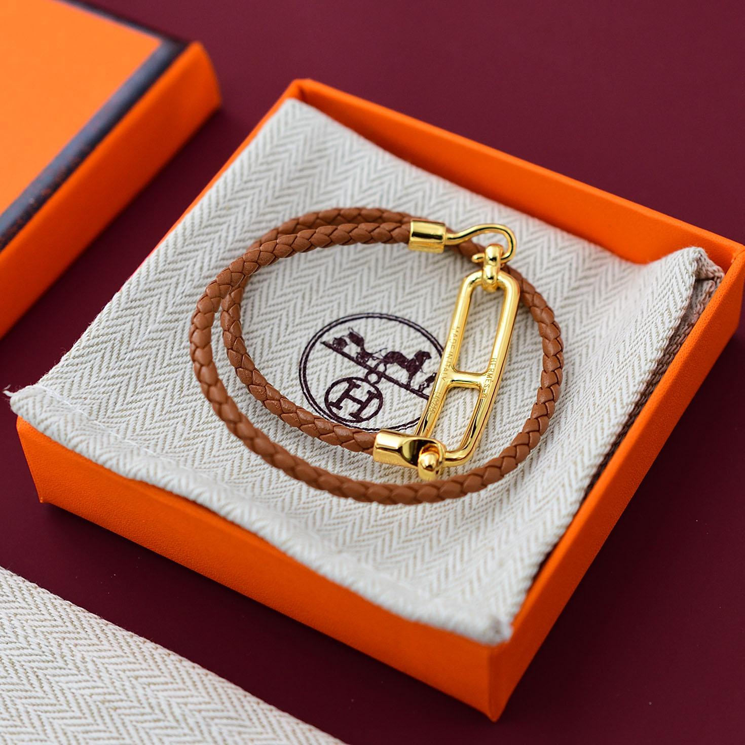 Hermes Roulis Double Tour Bracelet - DopestKickz