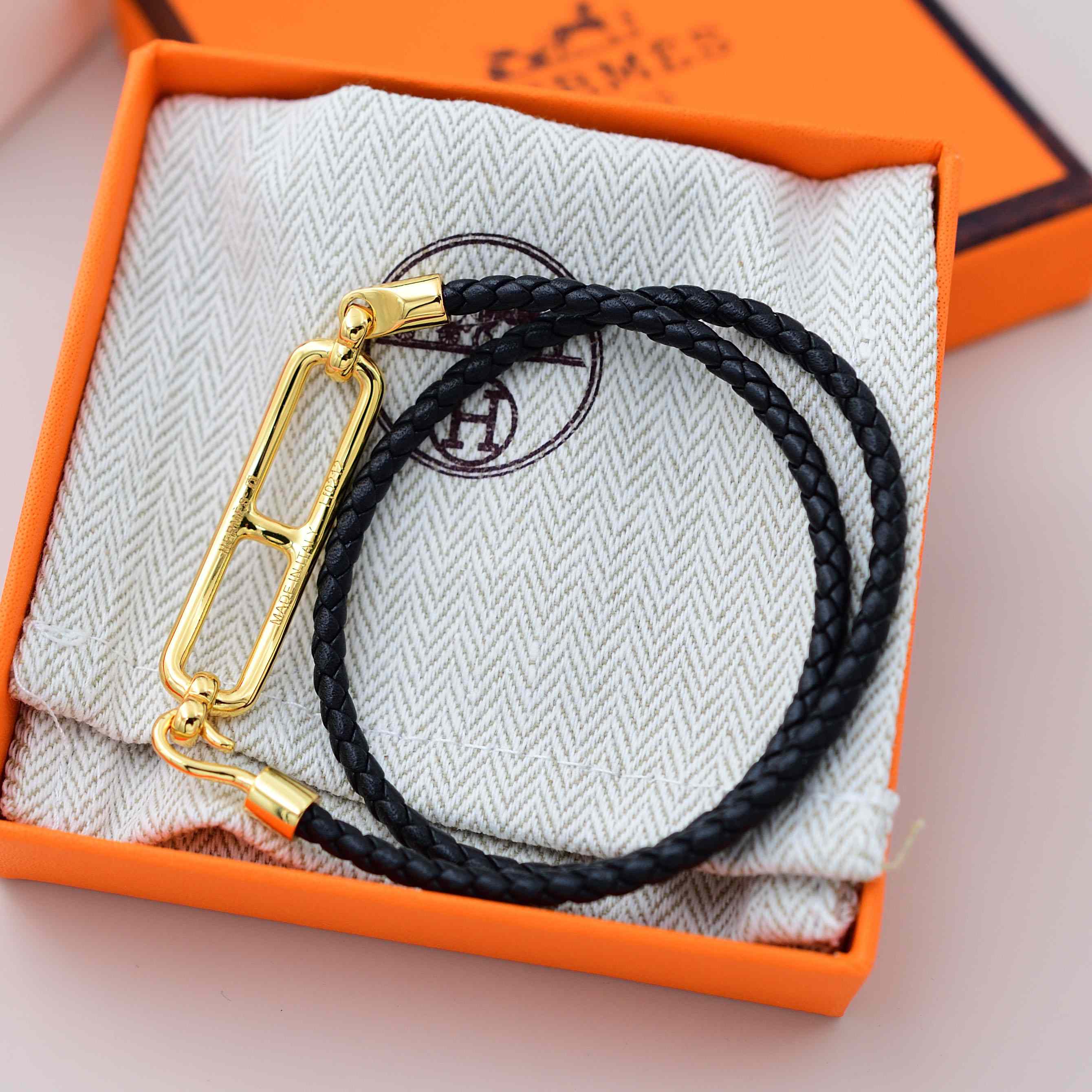 Hermes Roulis Double Tour Bracelet - DopestKickz