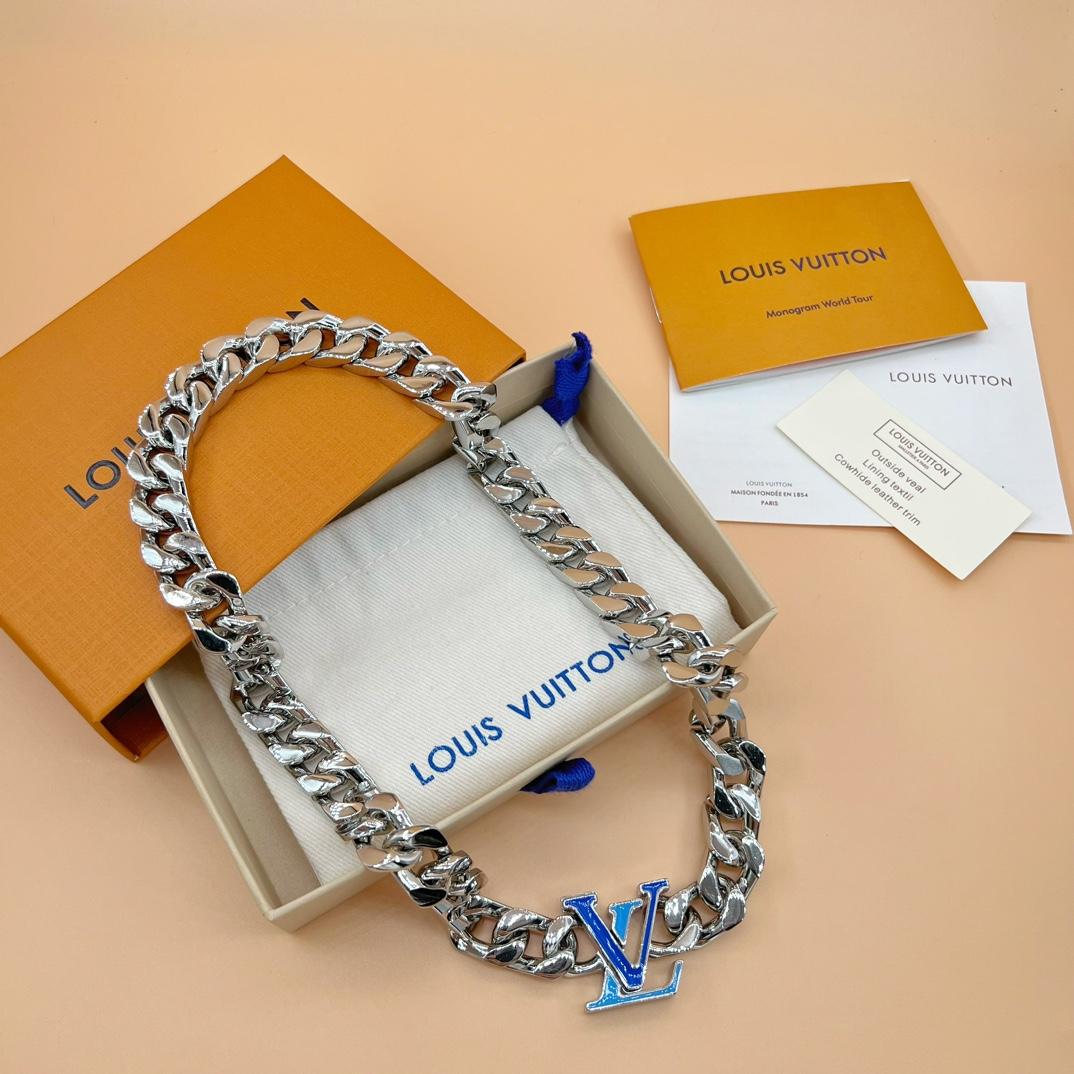 Louis Vuitton LV Chain Necklace    M00907 - DopestKickz