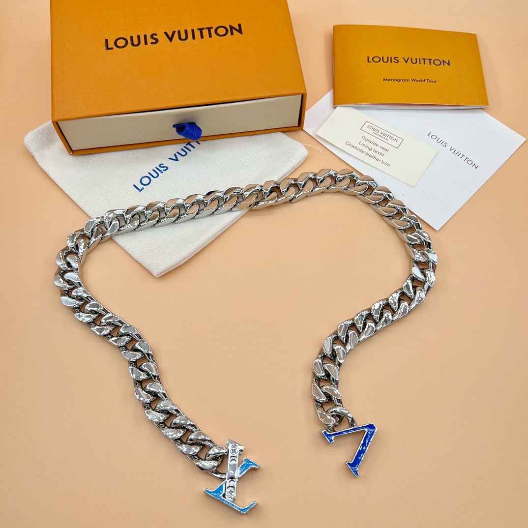 Louis Vuitton LV Chain Necklace    M00907 - DopestKickz