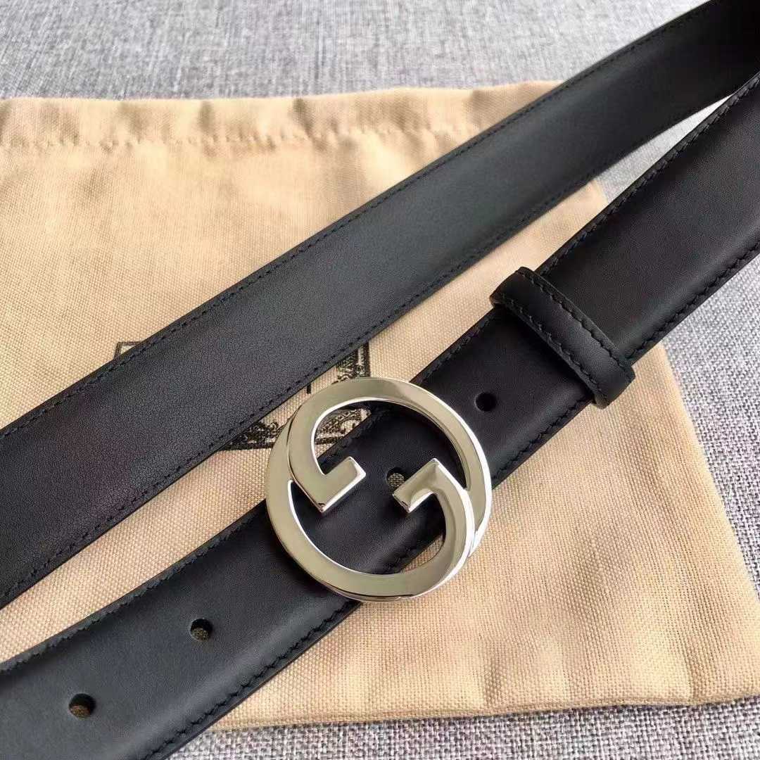 Gucci Leather Belt   30mm - DopestKickz