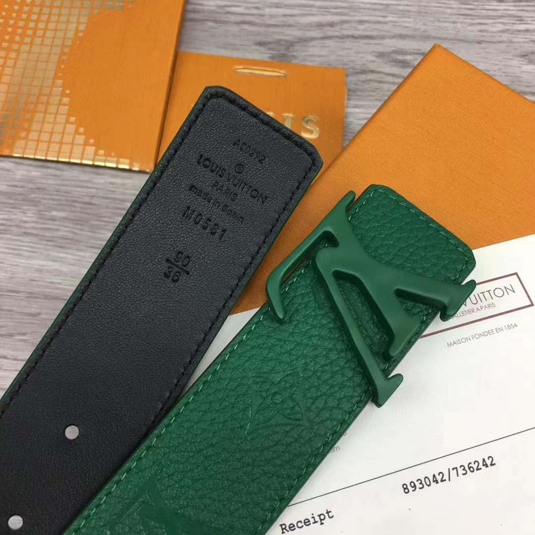 Louis Vuitton LV Shape 40MM Reversible Belt - DopestKickz