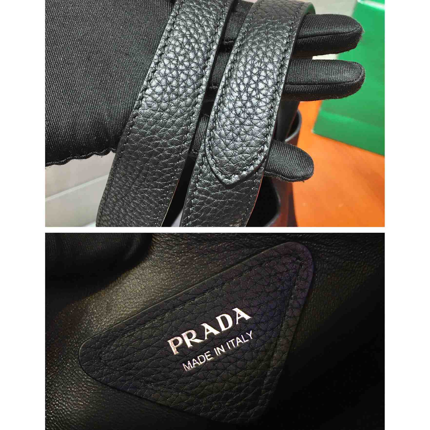 Prada Leather Tote - DopestKickz