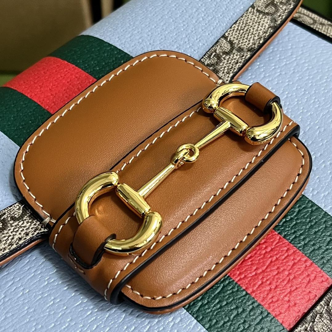 Gucci Horsebit 1955 Mini Bag(20.5-14.5-5cm)   - DopestKickz